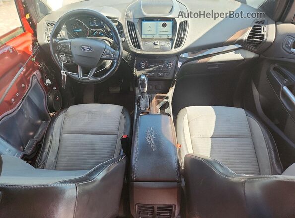 1FMCU9GD1KUA84867 2019 FORD ESCAPE Orange Առջևի վահանակի տեսք
