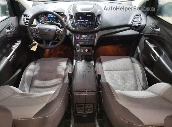 1FMCU9GD1KUB03885 2019 FORD ESCAPE Gray Вид панелі приладів