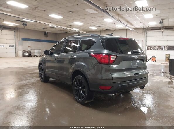 1FMCU9GD1KUB30472 2019 FORD ESCAPE Gray Задня ліва чверть