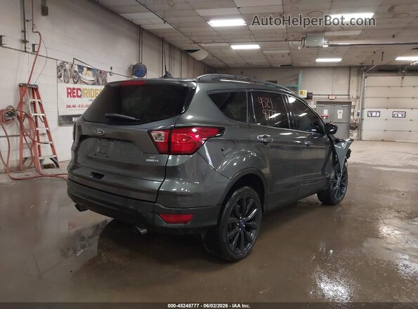 1FMCU9GD1KUB30472 2019 FORD ESCAPE Gray Задня права чверть
