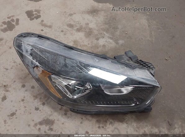 1FMCU9GD1KUB30472 2019 FORD ESCAPE Gray Вид щитка приладів