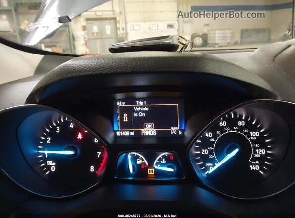 1FMCU9GD1KUB30472 2019 FORD ESCAPE Gray Вид задніх сидінь