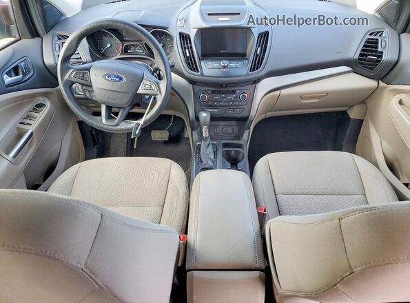 1FMCU9GD2HUA07580 2017 FORD ESCAPE Brown 