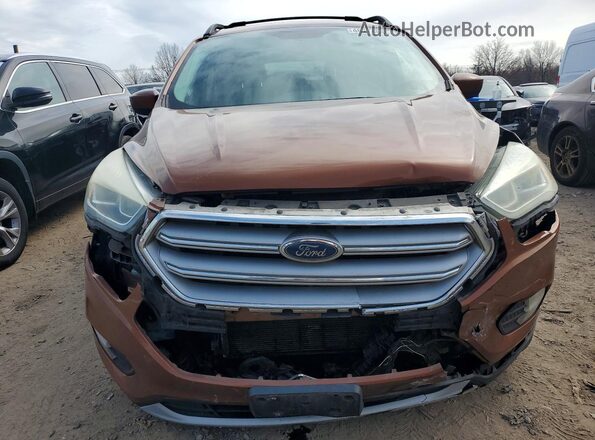 1FMCU9GD2HUA07580 2017 FORD ESCAPE Brown 