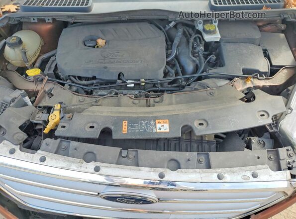 1FMCU9GD2HUA07580 2017 FORD ESCAPE Brown 