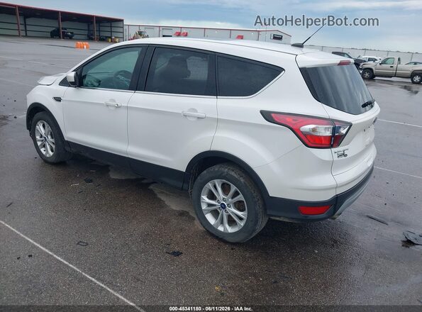 1FMCU9GD2HUA91366 2017 FORD ESCAPE Белый Задняя левая четверть