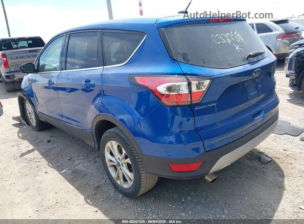 1FMCU9GD2HUC32758 2017 FORD ESCAPE Blue Tył lewy