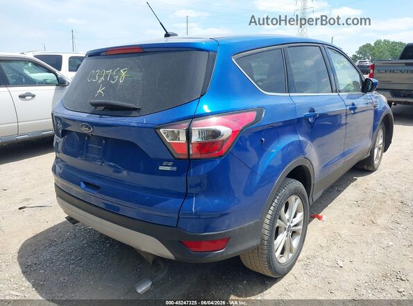 1FMCU9GD2HUC32758 2017 FORD ESCAPE Blue Tył prawy
