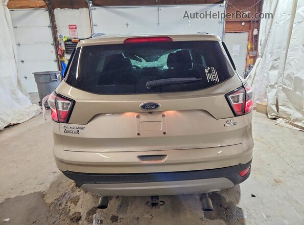 1FMCU9GD2HUC77022 2017 FORD ESCAPE Cream Հետևի տեսք