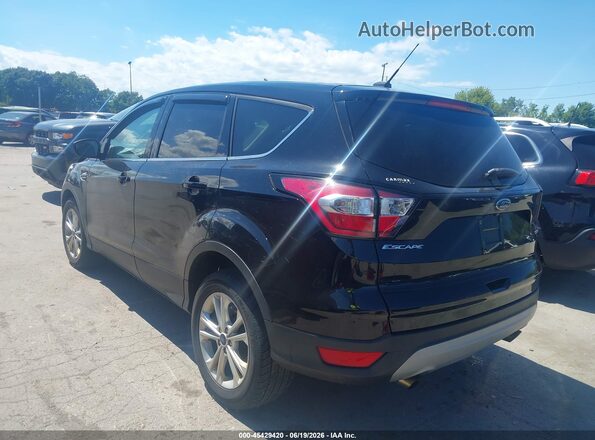 1FMCU9GD2HUD74057 2017 FORD ESCAPE Black Trasero izquierdo