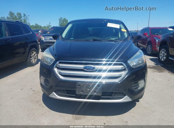 1FMCU9GD2HUD74057 2017 FORD ESCAPE Black Vista del cuadro de instrumentos