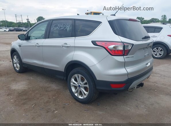 1FMCU9GD2HUE24522 2017 FORD ESCAPE Silver Trasero izquierdo