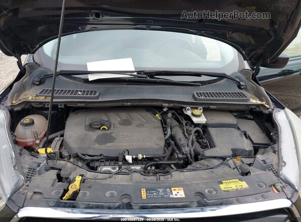 1FMCU9GD2JUA18584 2018 FORD ESCAPE Black უკანა ხედი