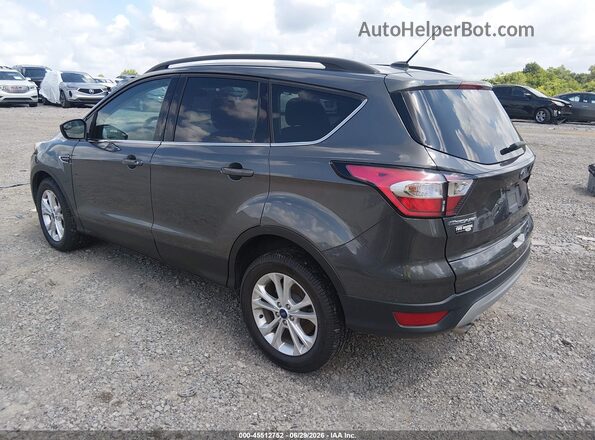 1FMCU9GD2JUA60740 2018 FORD ESCAPE Gray Հետևի ձախ