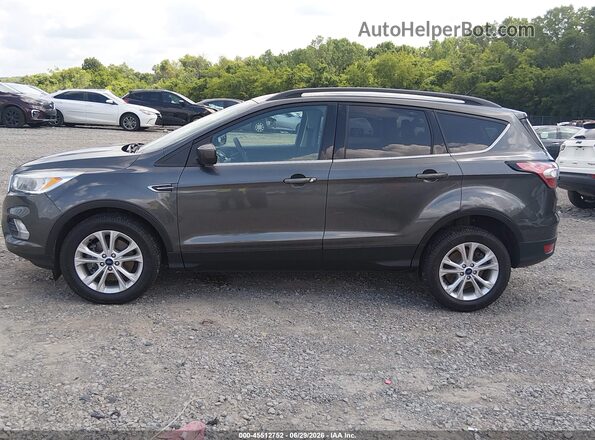 1FMCU9GD2JUA60740 2018 FORD ESCAPE Gray Սալոնի 360 աստիճան տեսք