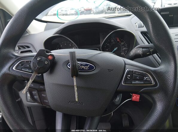 1FMCU9GD2JUA60740 2018 FORD ESCAPE Gray Առջևի վահանակի տեսք