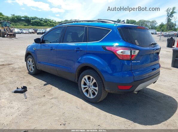 1FMCU9GD2JUB79095 2018 FORD ESCAPE Dark Blue Tył lewy