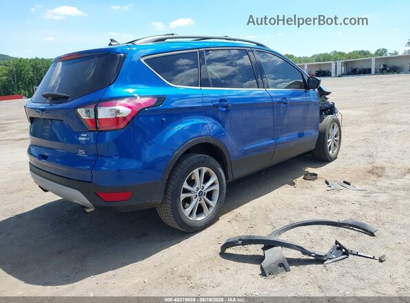 1FMCU9GD2JUB79095 2018 FORD ESCAPE Dark Blue Tył prawy