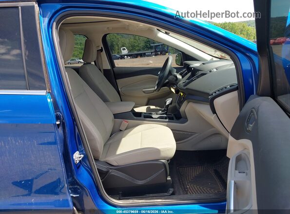 1FMCU9GD2JUB79095 2018 FORD ESCAPE Dark Blue Widok wnętrza z przodu