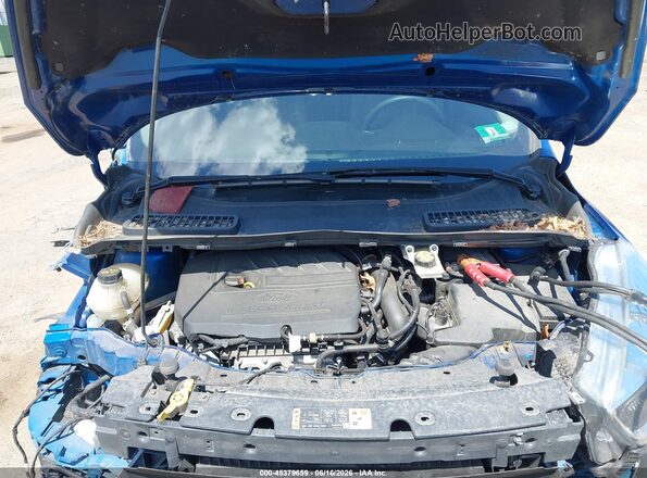 1FMCU9GD2JUB79095 2018 FORD ESCAPE Dark Blue Widok z tyłu