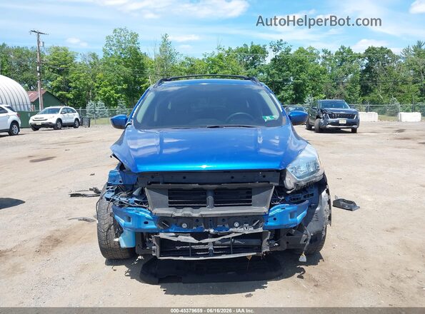 1FMCU9GD2JUB79095 2018 FORD ESCAPE Dark Blue Widok wnętrza z tyłu