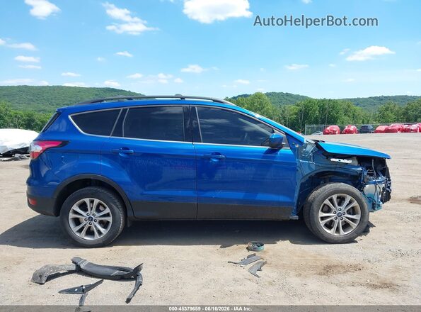1FMCU9GD2JUB79095 2018 FORD ESCAPE Dark Blue Widok wnętrza 360 stopni