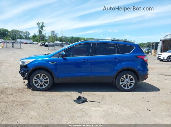 1FMCU9GD2JUB79095 2018 FORD ESCAPE Dark Blue 