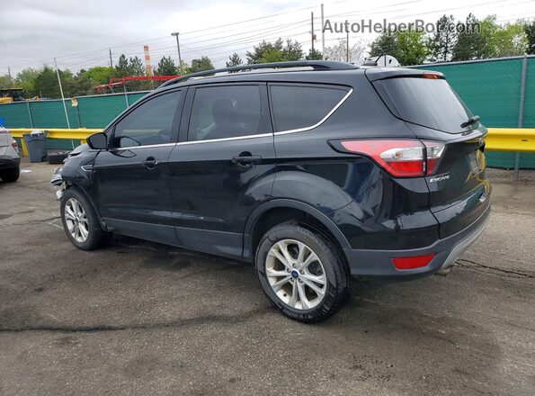 1FMCU9GD2JUB92090 2018 FORD ESCAPE Black Tył lewy
