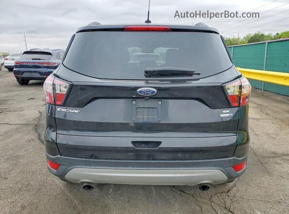 1FMCU9GD2JUB92090 2018 FORD ESCAPE Black Widok z tyłu