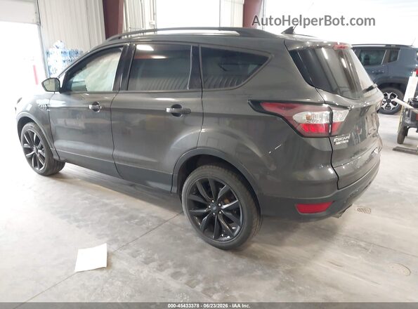 1FMCU9GD2JUC34600 2018 FORD ESCAPE Gray Rear left