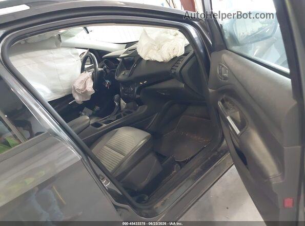 1FMCU9GD2JUC34600 2018 FORD ESCAPE Gray Front interior view