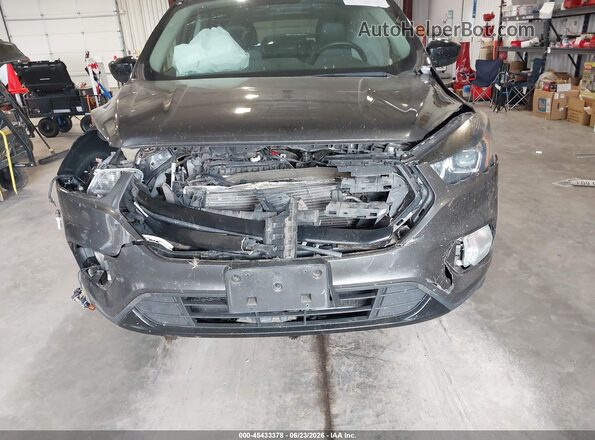 1FMCU9GD2JUC34600 2018 FORD ESCAPE Gray Instrument cluster view