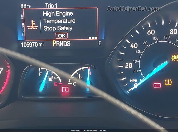 1FMCU9GD2JUC34600 2018 FORD ESCAPE Gray 