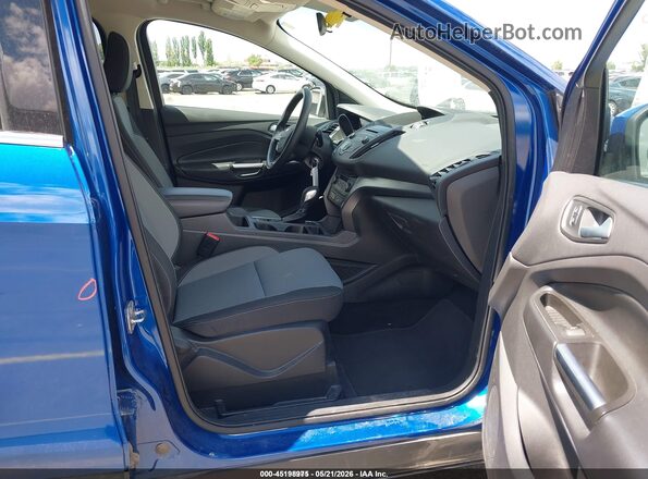 1FMCU9GD2JUD31053 2018 FORD ESCAPE Blue Front interior view
