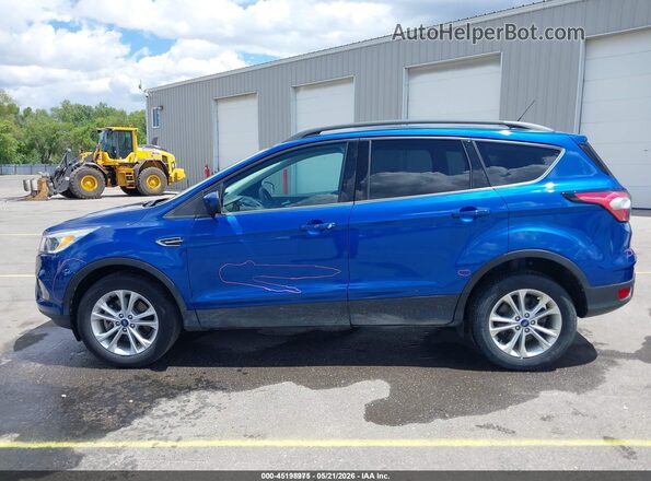 1FMCU9GD2JUD31053 2018 FORD ESCAPE Blue 360 interior view