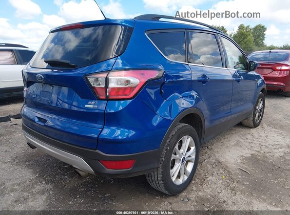 1FMCU9GD2JUD33398 2018 FORD ESCAPE Blue Rear right