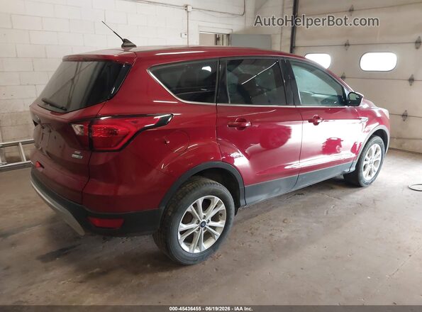 1FMCU9GD2KUA47276 2019 FORD ESCAPE Red Задня права чверть