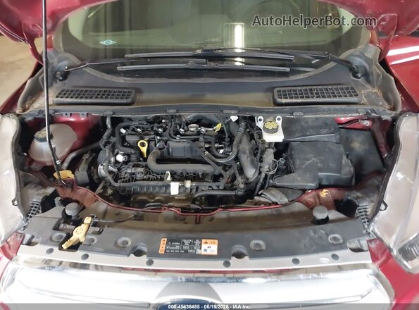 1FMCU9GD2KUA47276 2019 FORD ESCAPE Red Вид ззаду