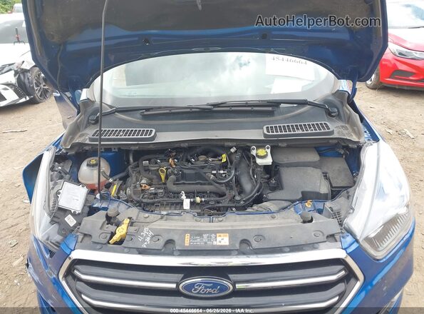 1FMCU9GD2KUB03944 2019 FORD ESCAPE Blue Rear view