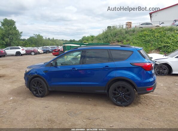 1FMCU9GD2KUB03944 2019 FORD ESCAPE Blue 360 interior view