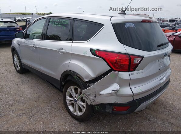1FMCU9GD2KUB24129 2019 FORD ESCAPE Silver Trasero izquierdo