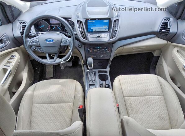 1FMCU9GD2KUB31209 2019 FORD ESCAPE White Vista del salpicadero