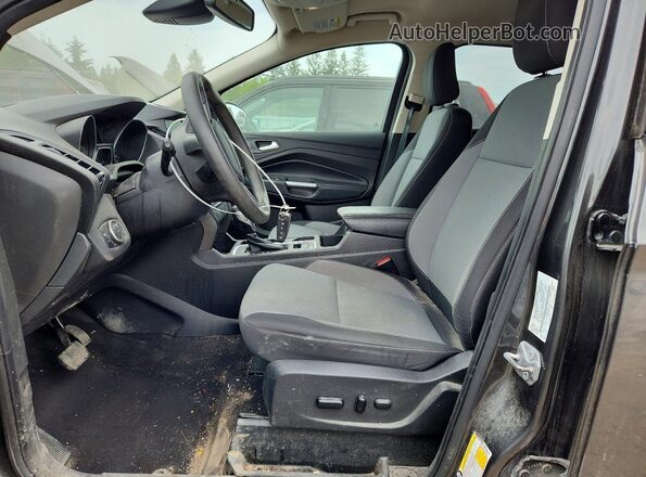 1FMCU9GD2KUB89076 2019 FORD ESCAPE Gray Вид салону спереду