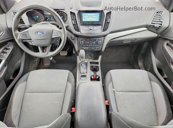 1FMCU9GD2KUB89076 2019 FORD ESCAPE Gray Вид панелі приладів