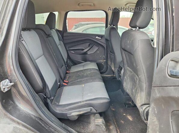 1FMCU9GD2KUB89076 2019 FORD ESCAPE Gray Вид задньої частини салону