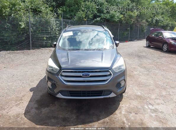 1FMCU9GD3HUB03668 2017 FORD ESCAPE Gray Widok zestawu wskaźników