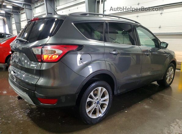 1FMCU9GD3HUD28849 2017 FORD ESCAPE Серый Задняя правая четверть
