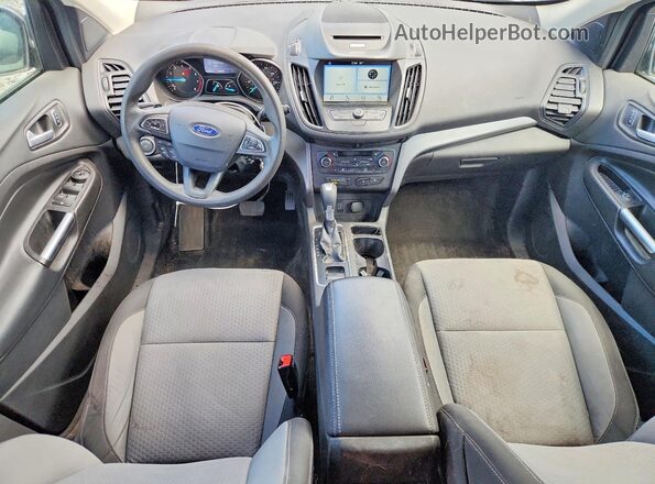 1FMCU9GD3HUD28849 2017 FORD ESCAPE Серый Вид панели приборов