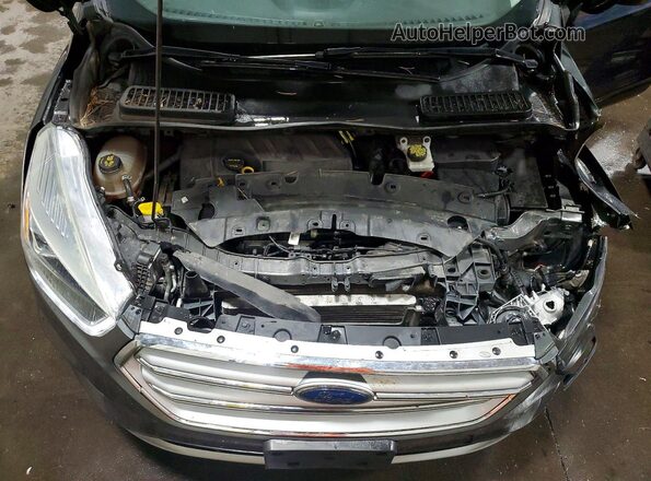 1FMCU9GD3HUD28849 2017 FORD ESCAPE Серый Вид подкапотного пространства