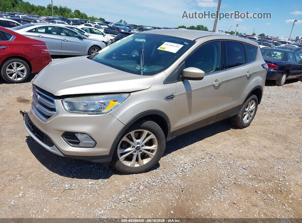 1FMCU9GD3HUE42737 2017 FORD ESCAPE Tan წინა მარცხენა ხედი სამი მეოთხედიდან